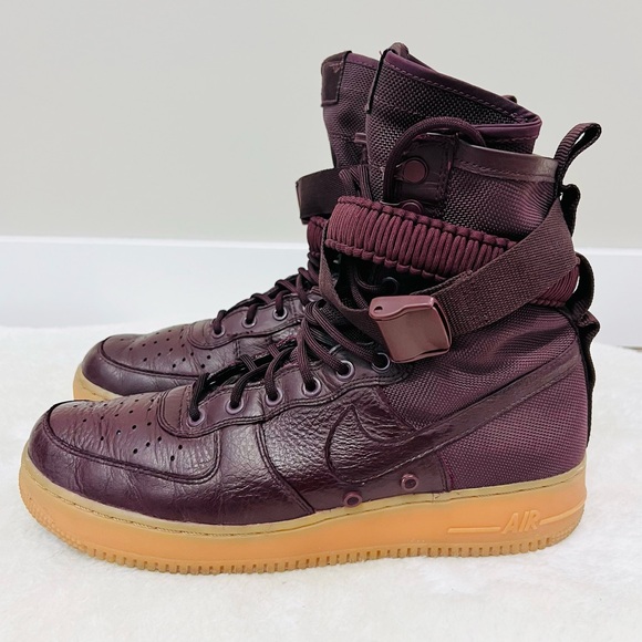 Nike Other - NIKE Air Force 1 Special Field Dark Red Runners 10